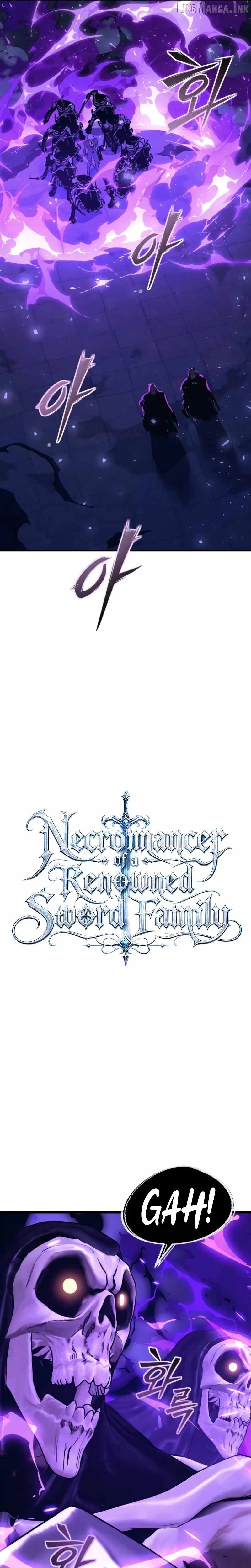 The Necromancer of a Noble Sword Family Chapter 22 page 2
