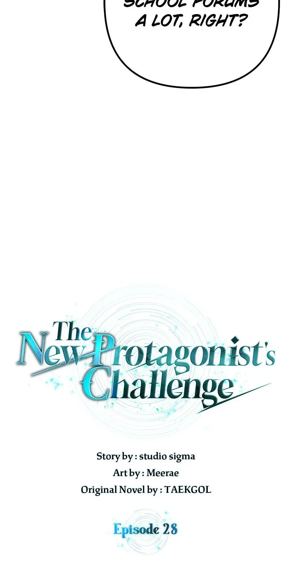 The New Protagonist's Challenge Chapter 28 page 26