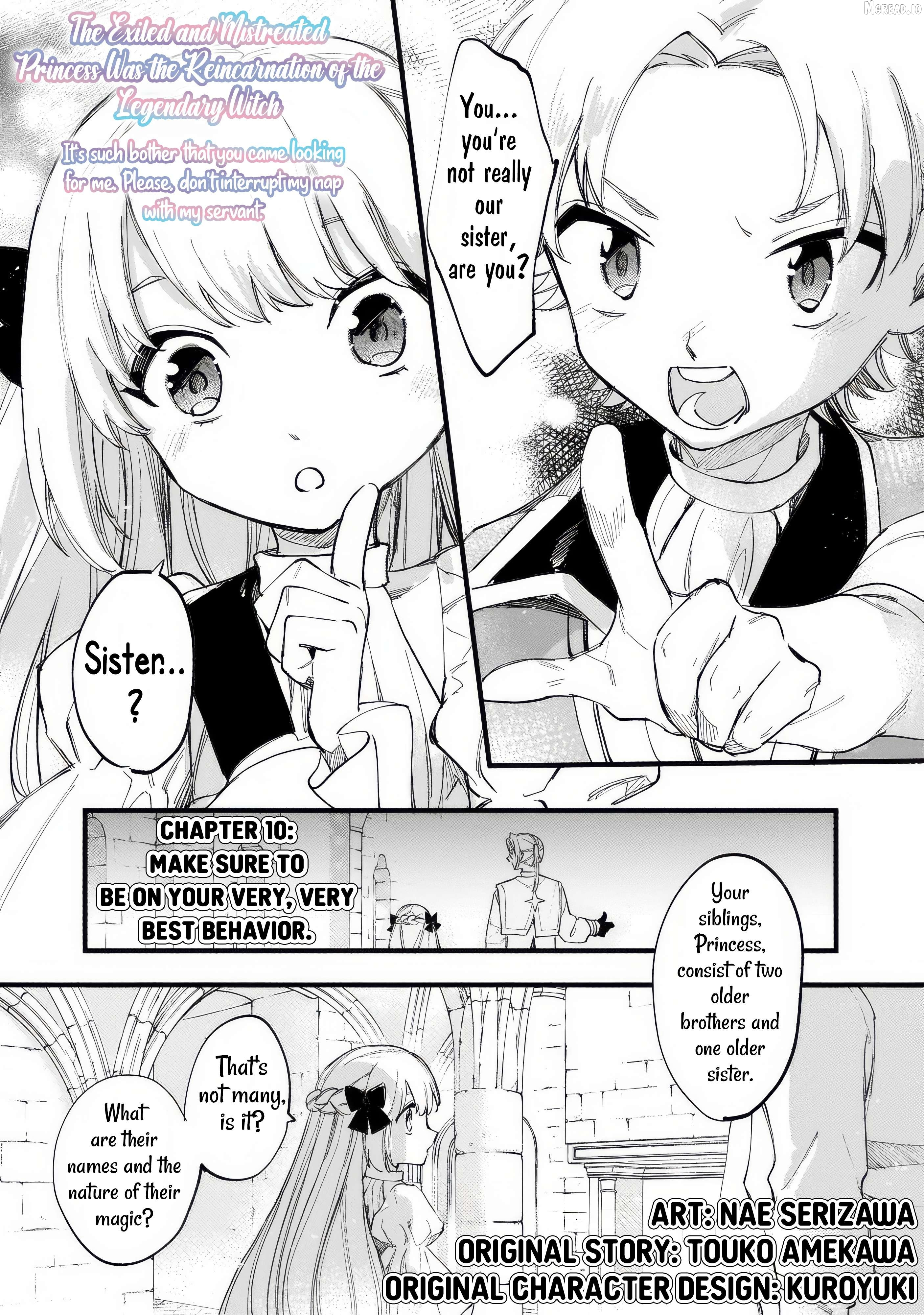 The Oppressed Princess Was a Reincarnated Legendary Magician Chapter 10 page 4