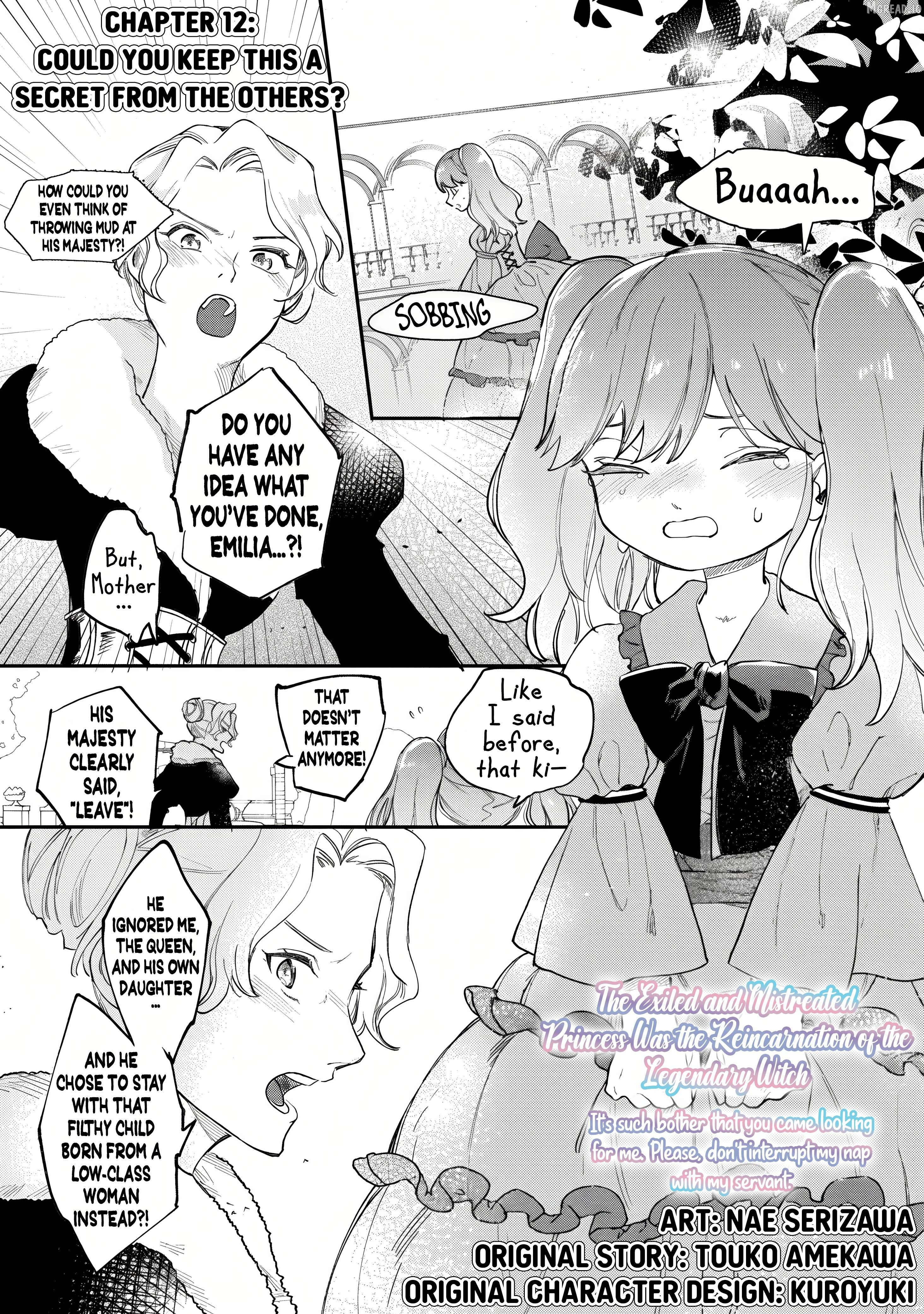 The Oppressed Princess Was a Reincarnated Legendary Magician Chapter 12 page 4