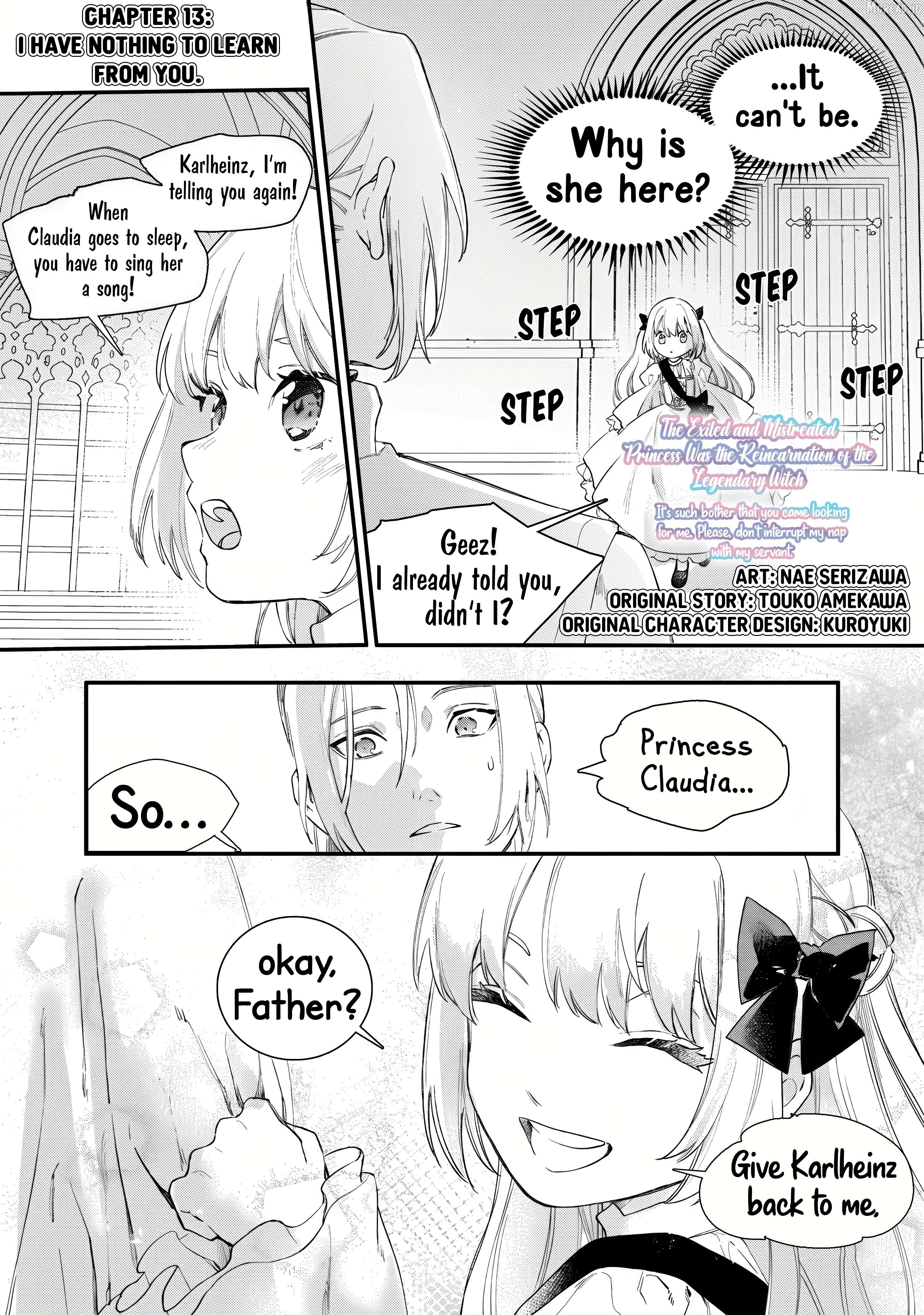 The Oppressed Princess Was a Reincarnated Legendary Magician Chapter 13 page 5