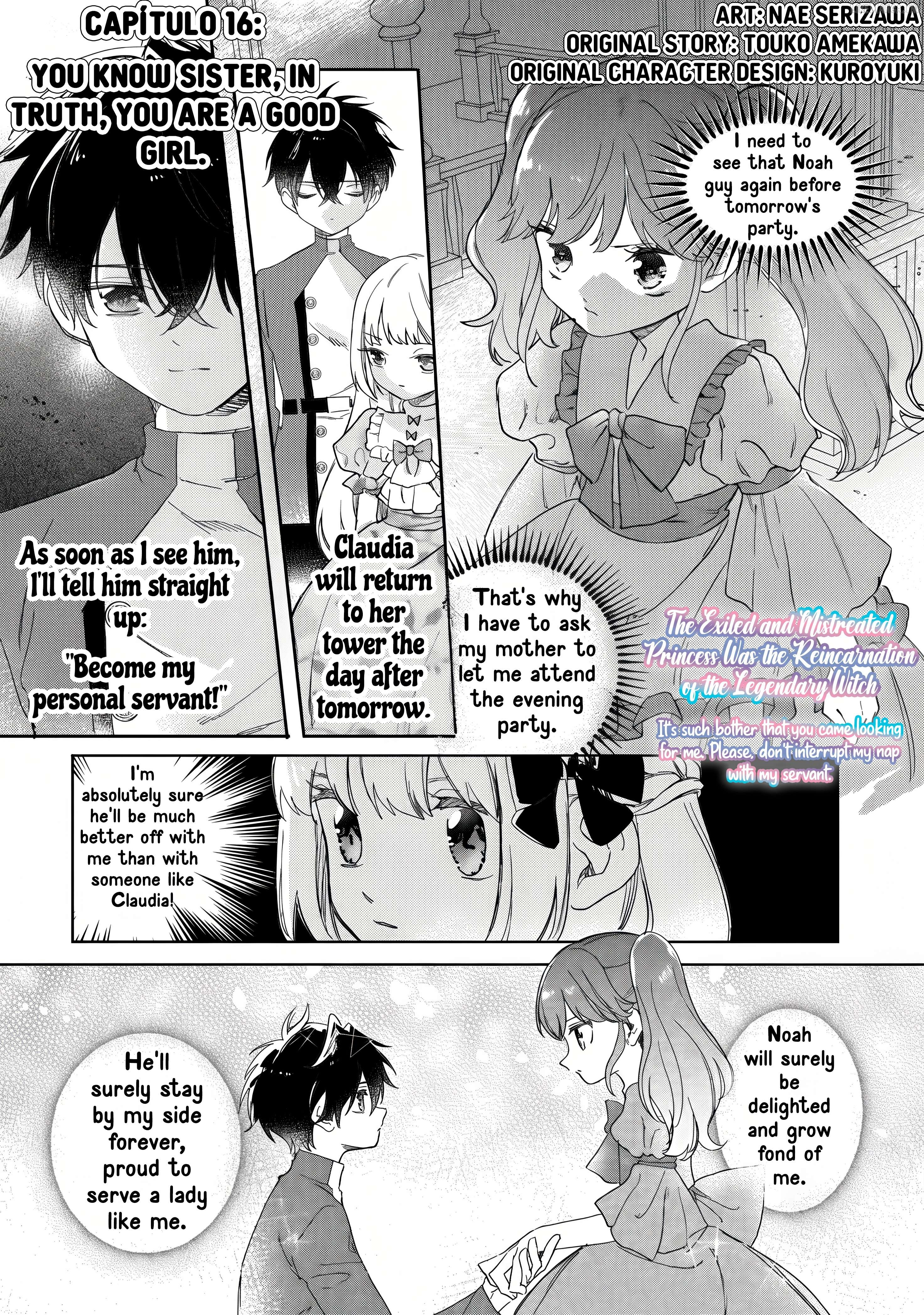 The Oppressed Princess Was a Reincarnated Legendary Magician Chapter 16 page 5