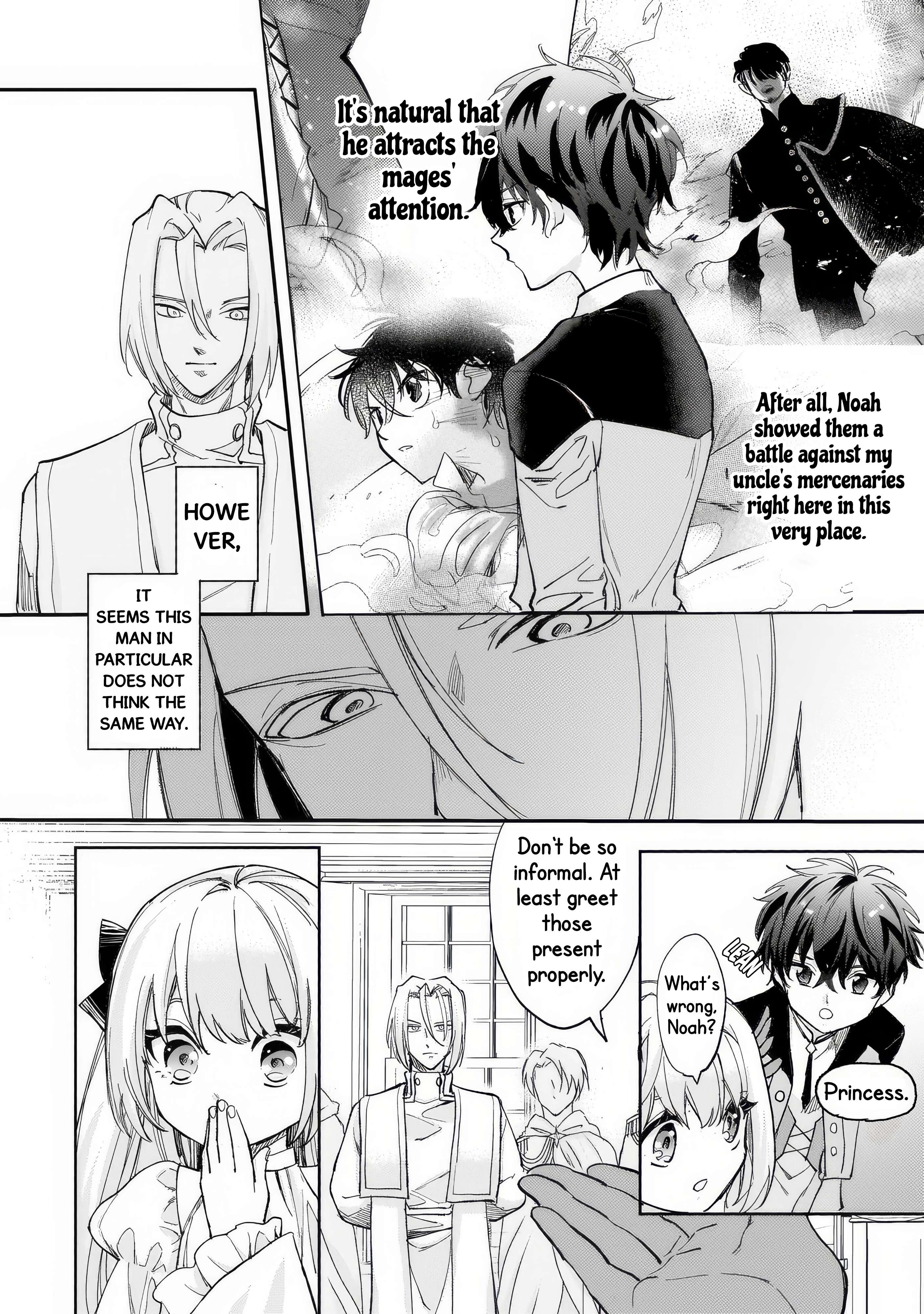 The Oppressed Princess Was a Reincarnated Legendary Magician Chapter 8 page 5