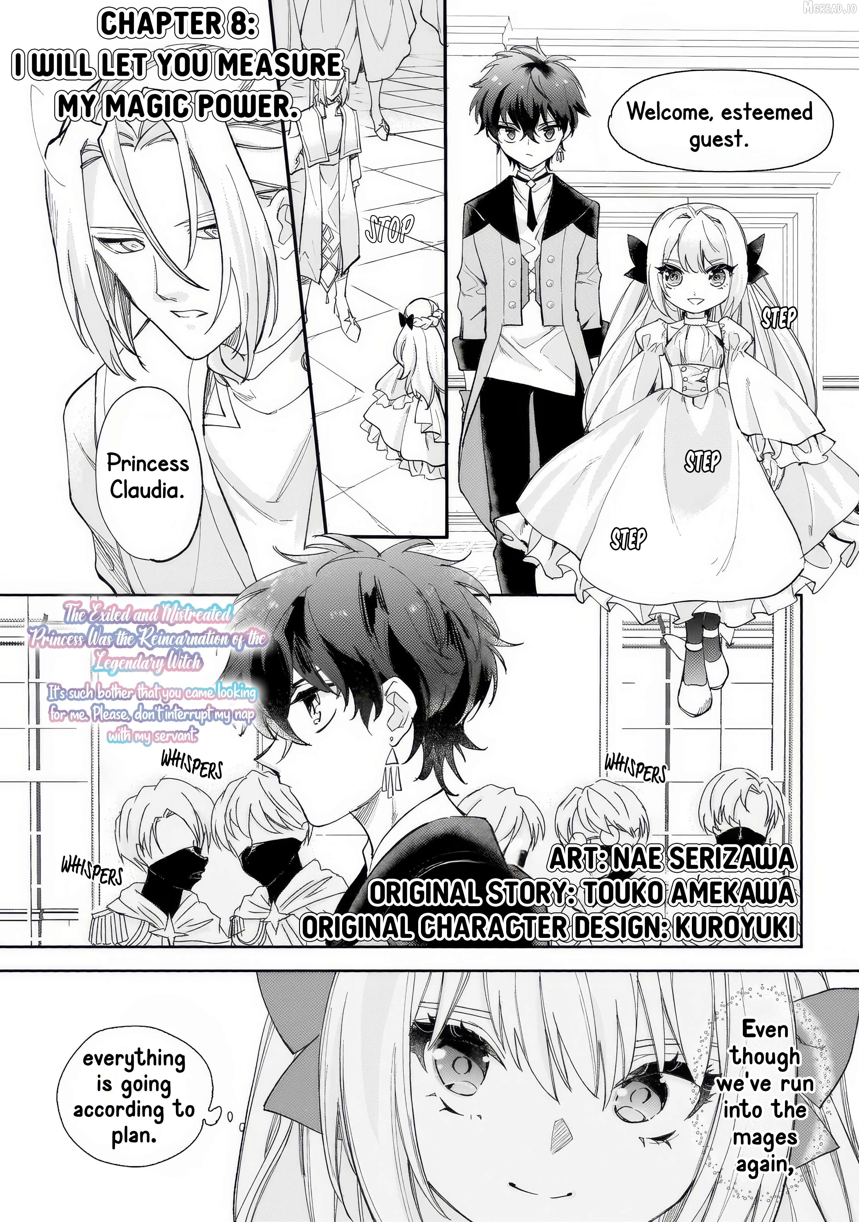 The Oppressed Princess Was a Reincarnated Legendary Magician Chapter 8 page 4