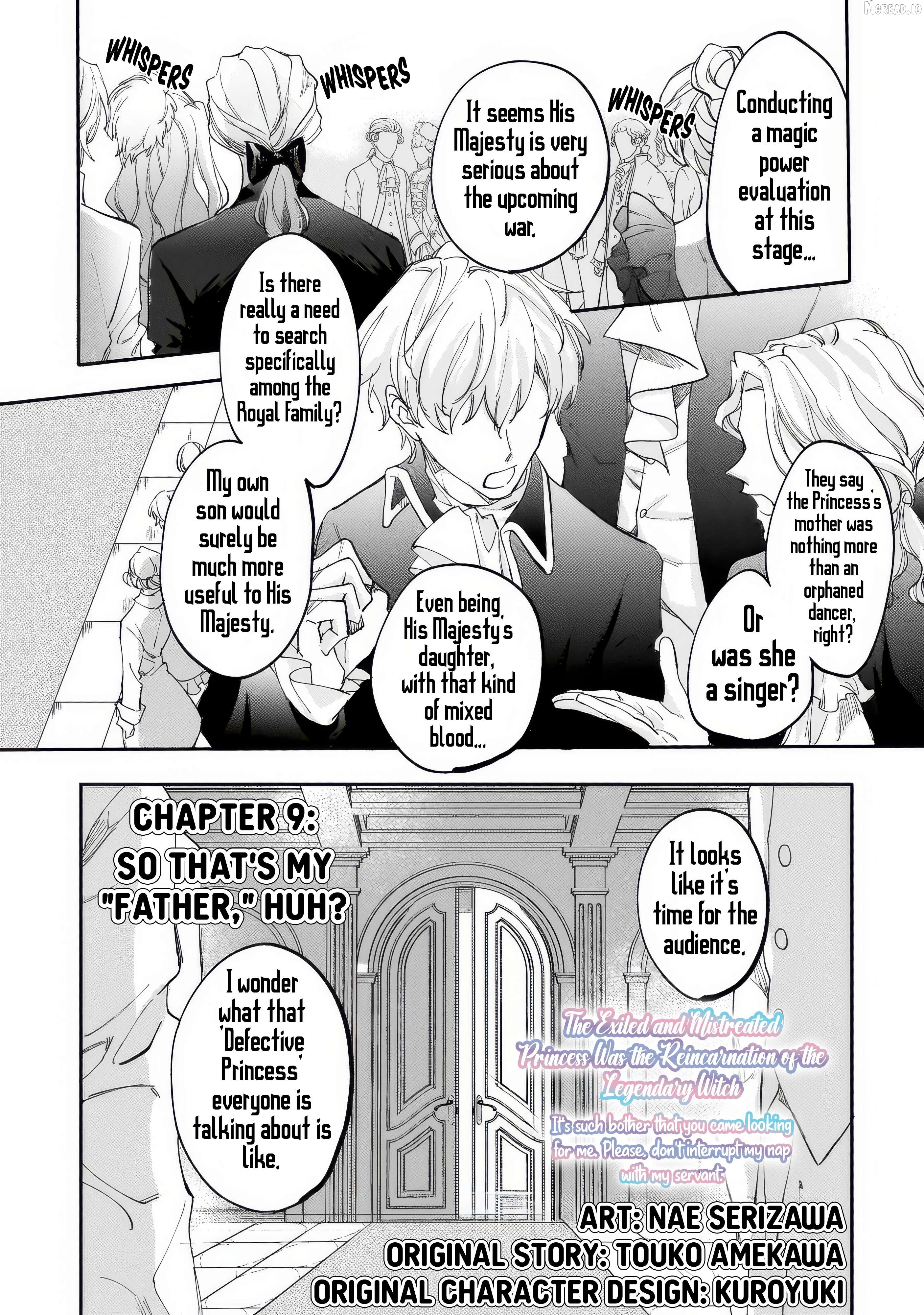 The Oppressed Princess Was a Reincarnated Legendary Magician Chapter 9 page 4