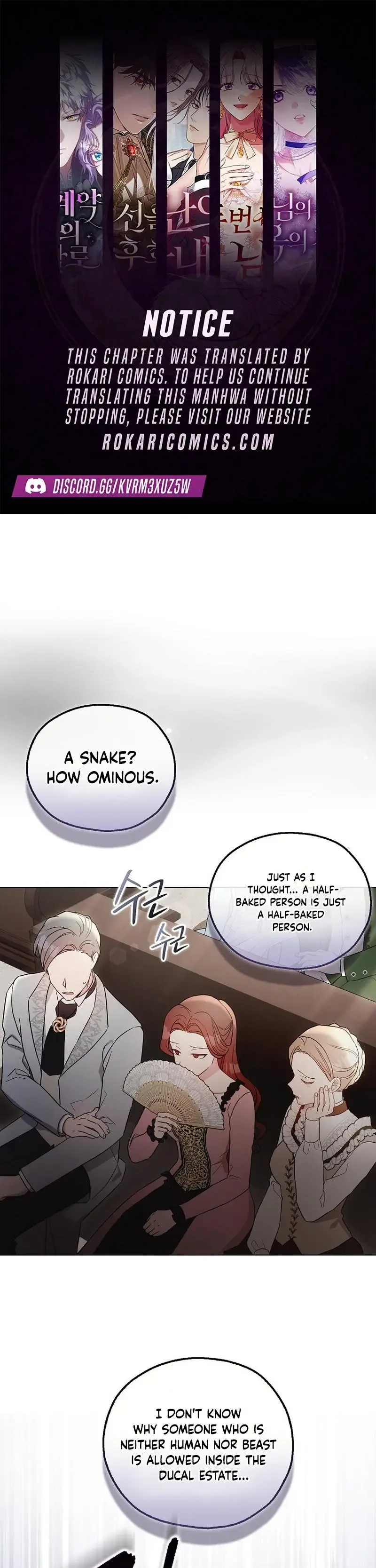 The Oracle of the Villainous Baby Chapter 6 page 1
