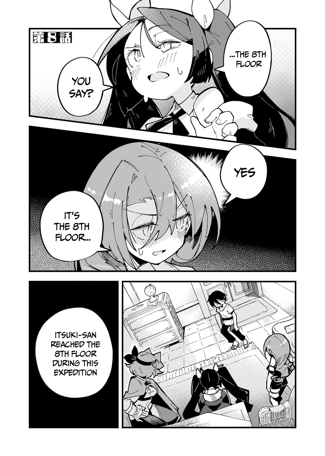 The Otherworldly Heroic Tale of the Only One Who Can See Levels Chapter 8 page 2