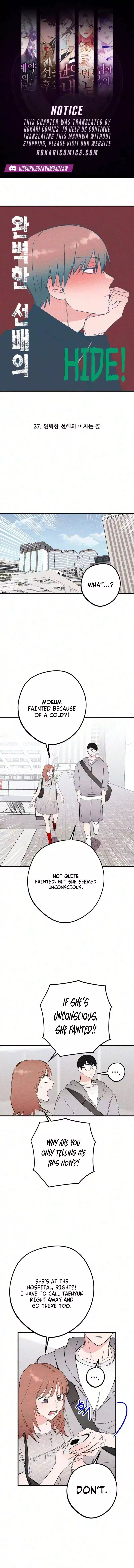 The Perfect Senior's Secret! Chapter 27 page 1