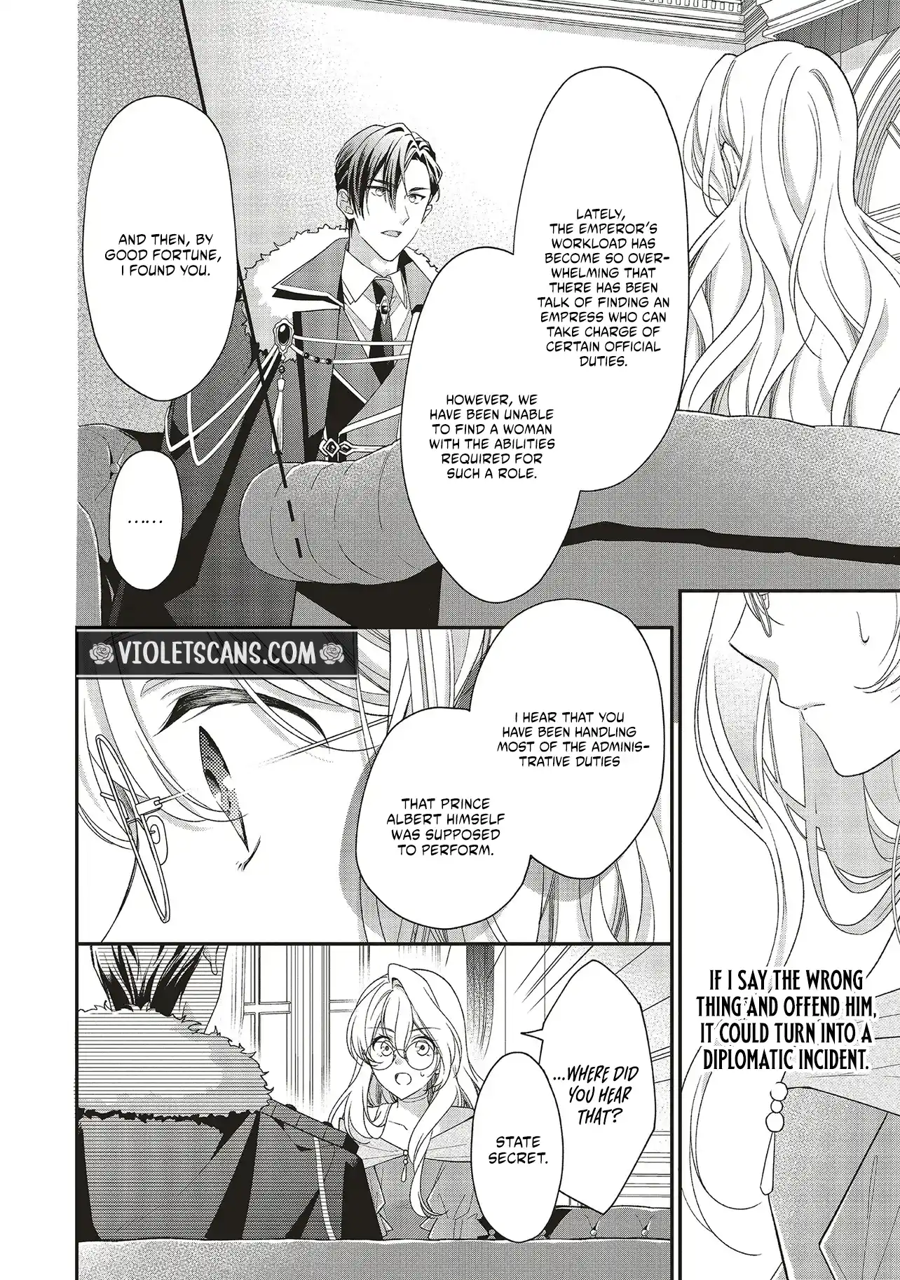 The Plain Lady Becomes a Capable Empress! Chapter 1.2 page 8