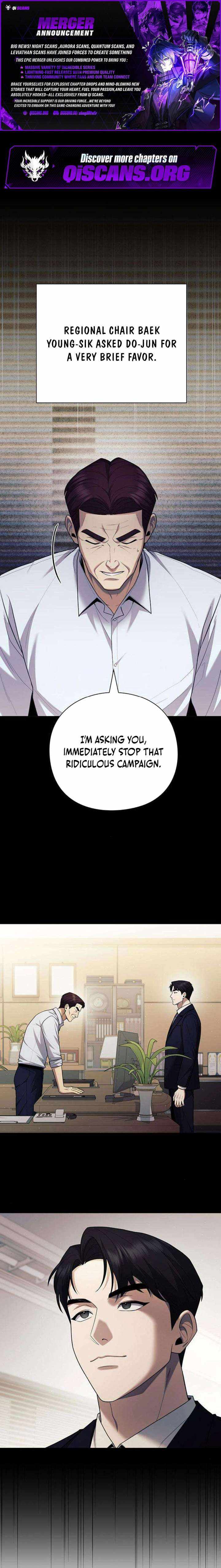 The Politician Who Can See the Future Chapter 14 page 1