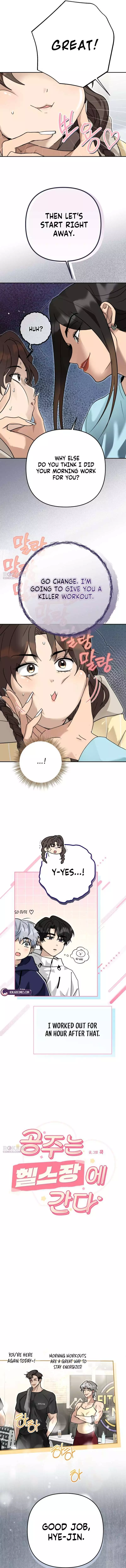 The Princess Goes to the Gym Chapter 8 page 4