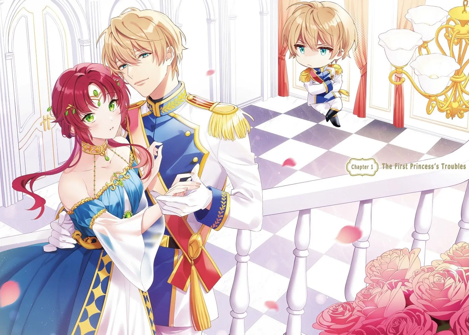 The princess who can read minds doesn't notice her fiancé's overwhelming love. Chapter 1 page 2