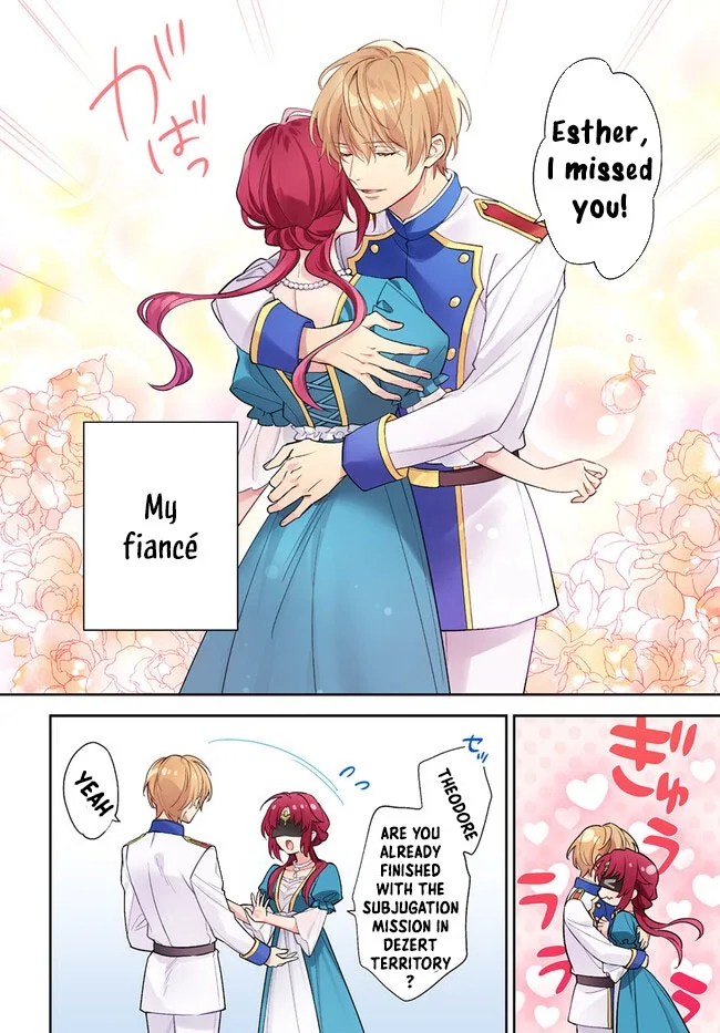 The princess who can read minds doesn't notice her fiancé's overwhelming love. Chapter 1 page 5