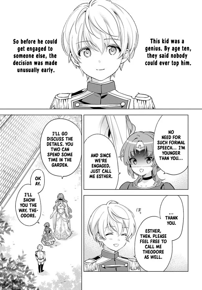 The princess who can read minds doesn't notice her fiancé's overwhelming love. Chapter 1 page 21