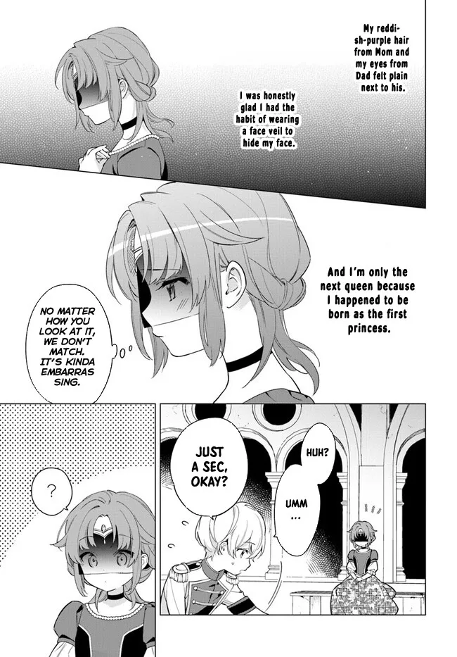 The princess who can read minds doesn't notice her fiancé's overwhelming love. Chapter 1 page 23