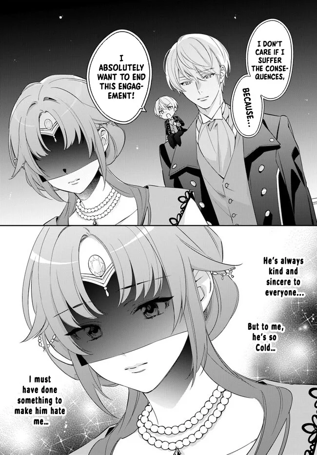 The princess who can read minds doesn't notice her fiancé's overwhelming love. Chapter 2 page 29