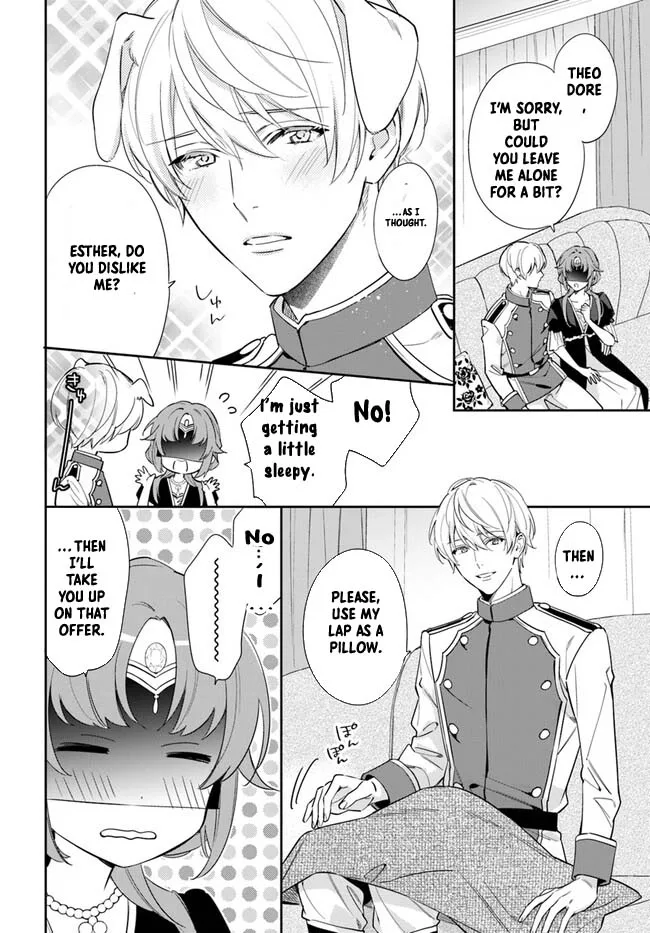 The princess who can read minds doesn't notice her fiancé's overwhelming love. Chapter 3 page 23