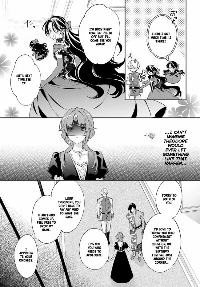 The princess who can read minds doesn't notice her fiancé's overwhelming love. Chapter 4 page 8