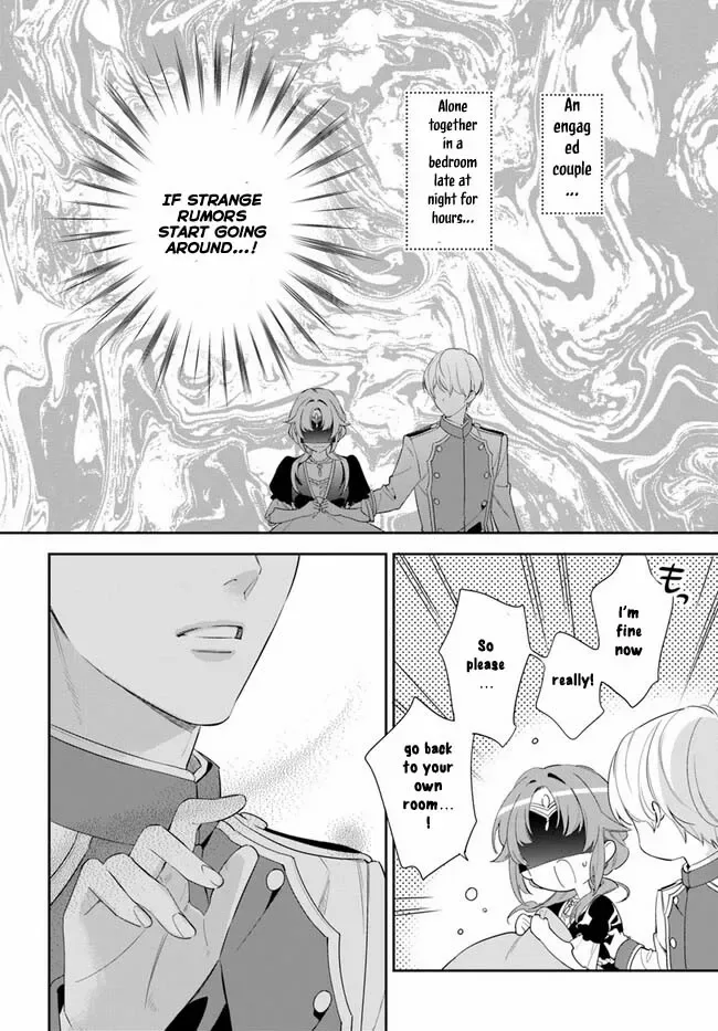 The princess who can read minds doesn't notice her fiancé's overwhelming love. Chapter 4 page 23