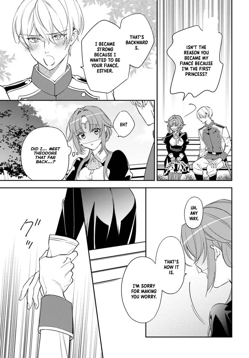 The princess who can read minds doesn't notice her fiancé's overwhelming love. Chapter 7 page 21