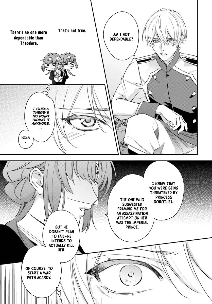 The princess who can read minds doesn't notice her fiancé's overwhelming love. Chapter 7 page 17