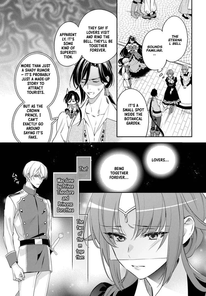 The princess who can read minds doesn't notice her fiancé's overwhelming love. Chapter 7 page 9