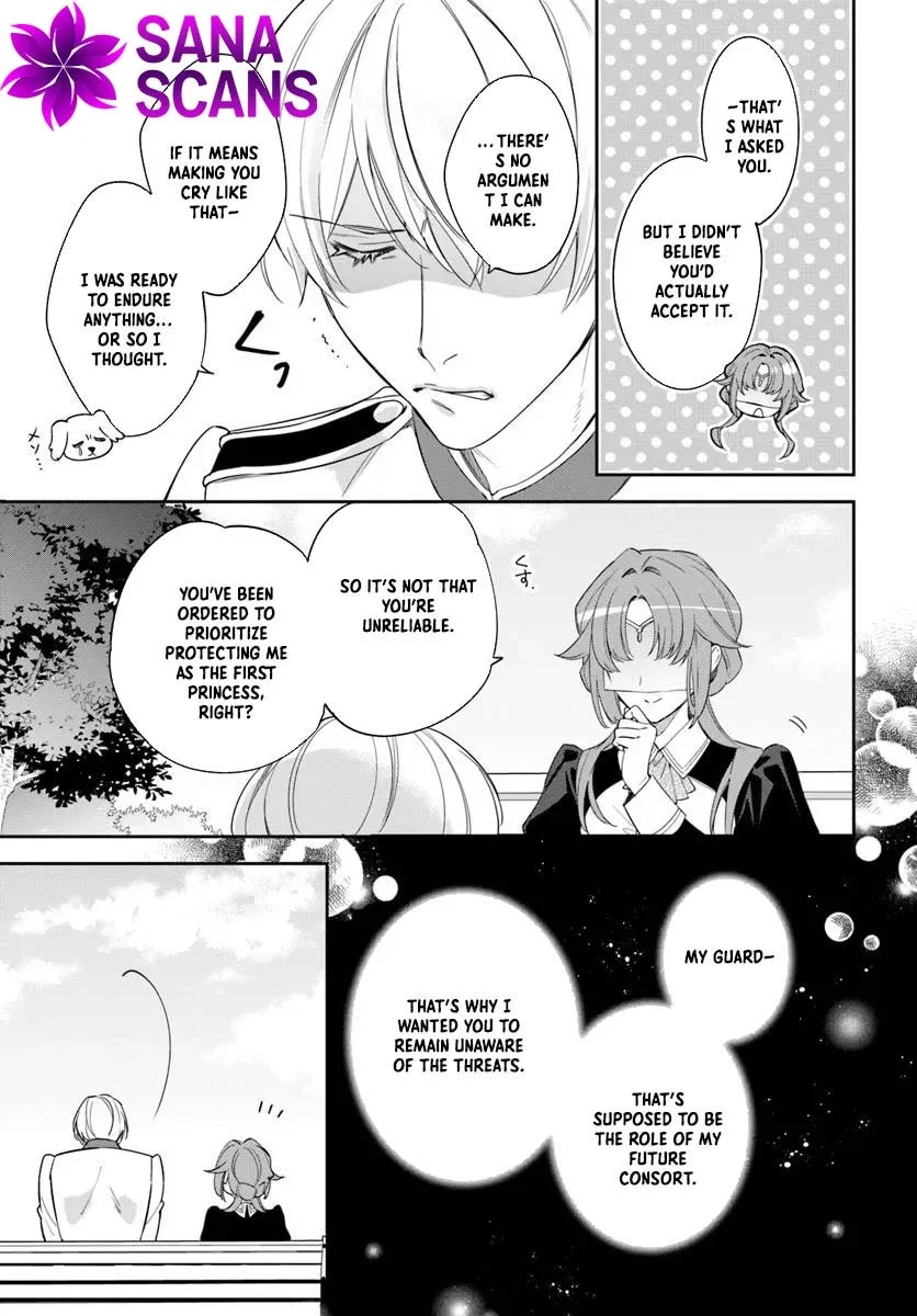 The princess who can read minds doesn't notice her fiancé's overwhelming love. Chapter 7 page 19