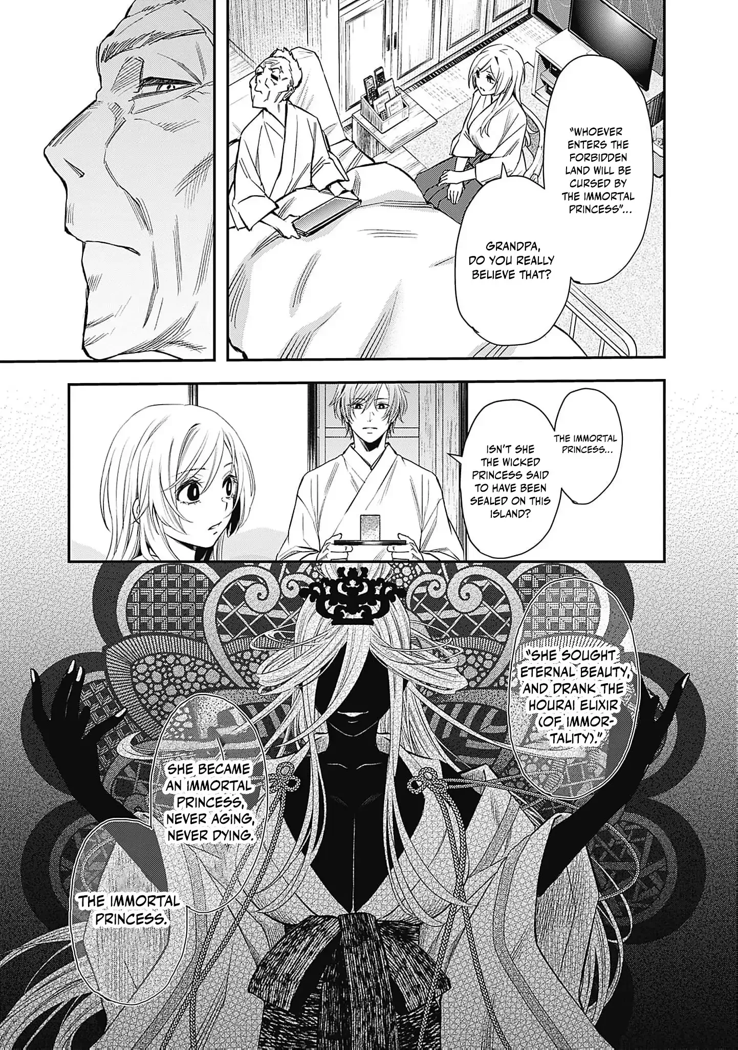 The Queen’s Mark Priestess of the Fallen Nation Chapter 1 page 17