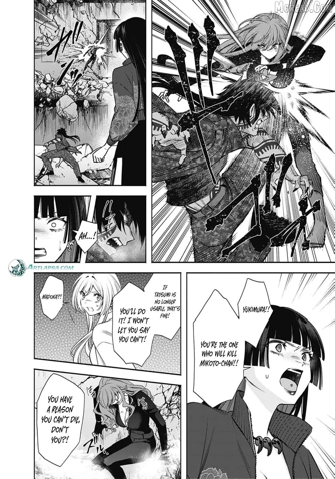 The Queen’s Mark Priestess of the Fallen Nation Chapter 35 page 28