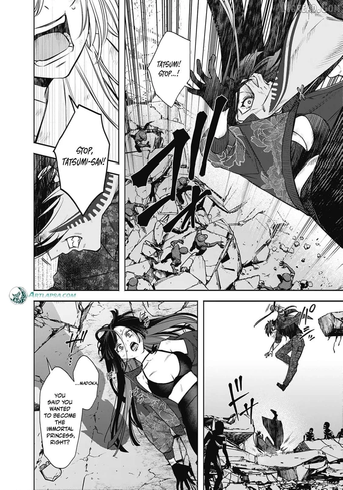 The Queen’s Mark Priestess of the Fallen Nation Chapter 35 page 32