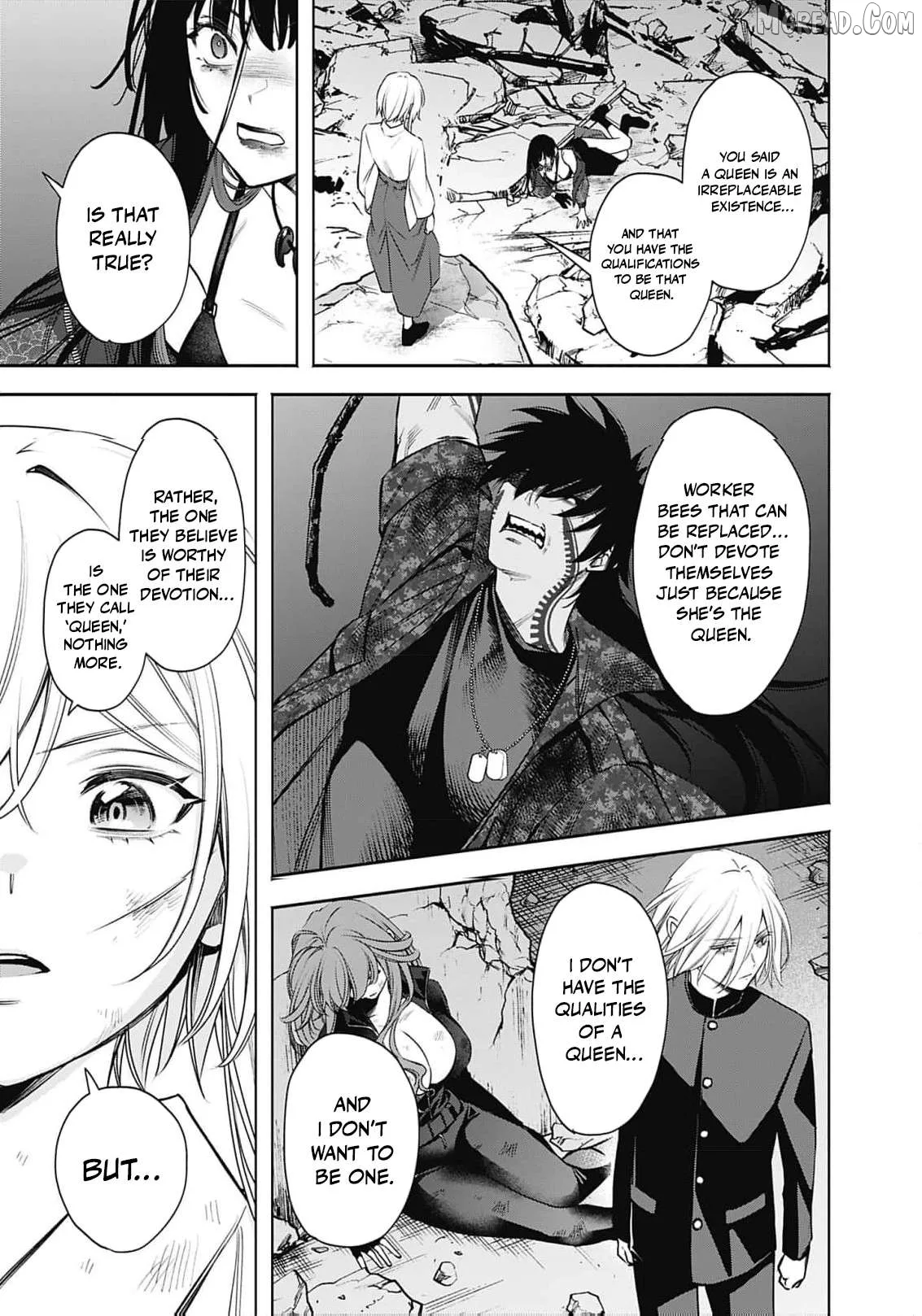 The Queen’s Mark Priestess of the Fallen Nation Chapter 35 page 33