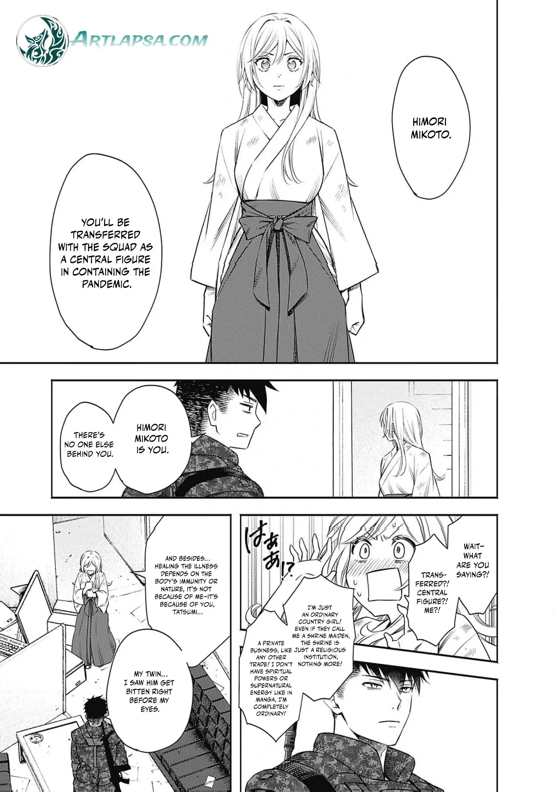 The Queen’s Mark Priestess of the Fallen Nation Chapter 4 page 9