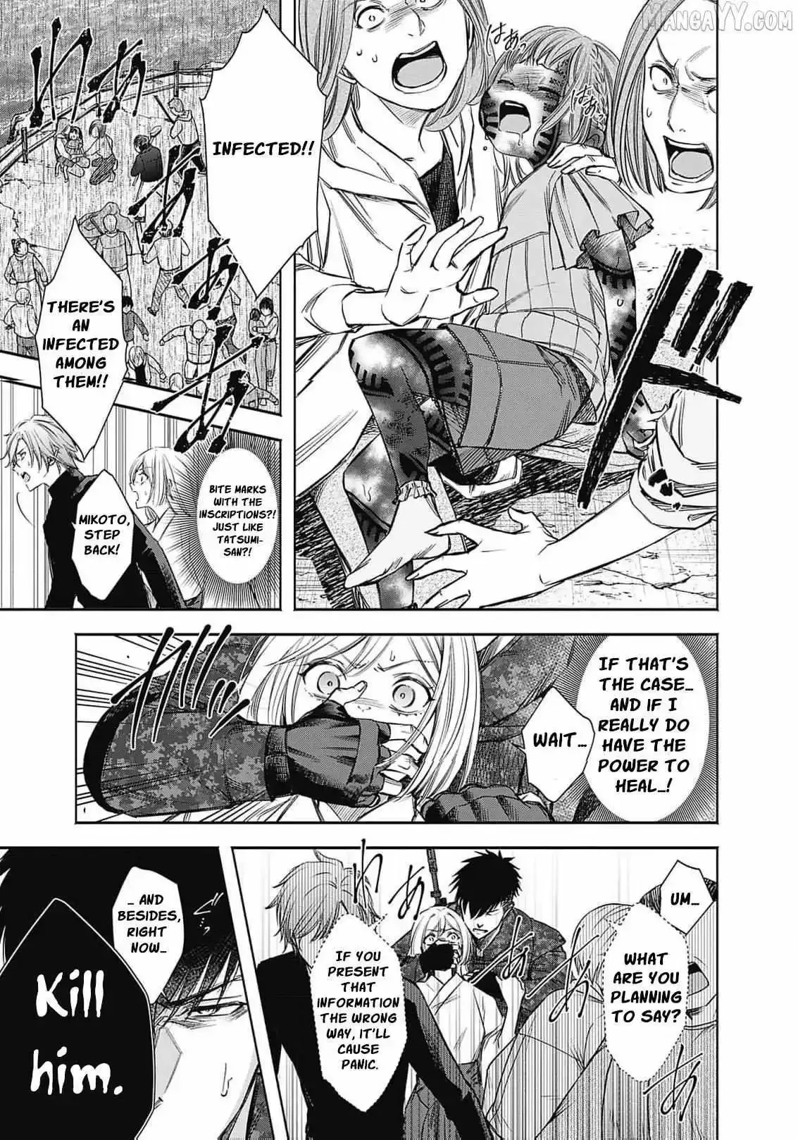 The Queen’s Mark Priestess of the Fallen Nation Chapter 5 page 16