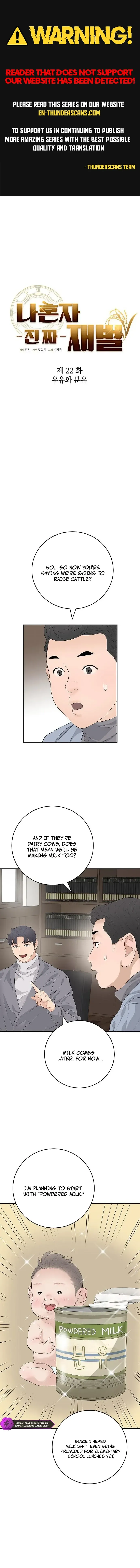 The Real Tycoon, All By Myself Chapter 22 page 1