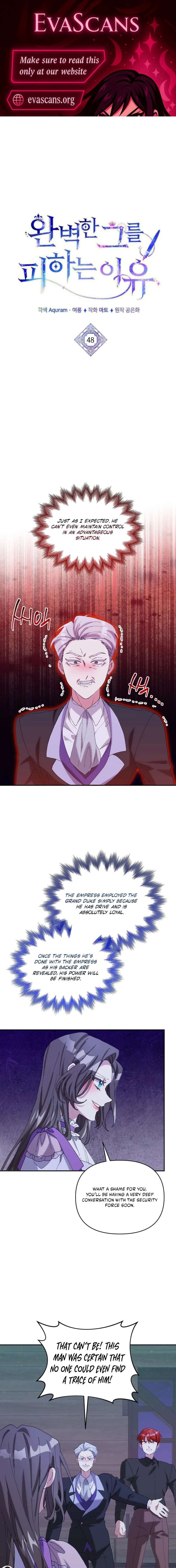 The Reason for Avoiding Him, the Perfect One Chapter 48 page 1