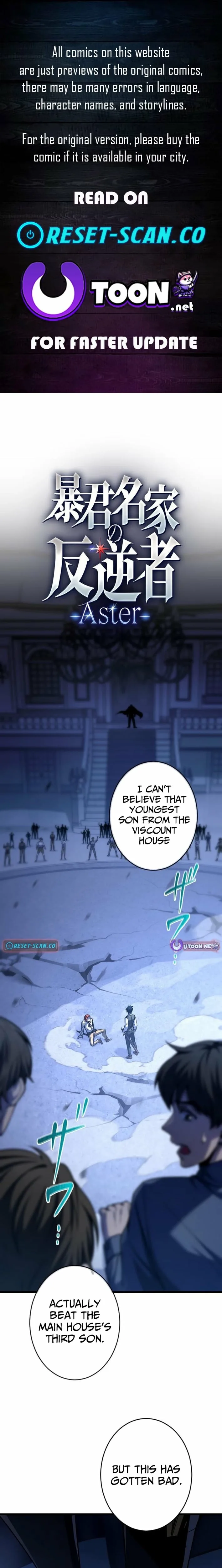 The Rebel of the Tyrant Noble House Chapter 5 page 1