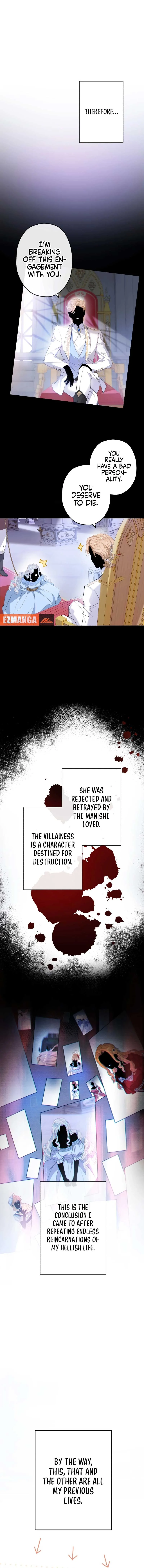 The Rebellious Villainess Doesn’t Want To Be Swayed By The Obsessive Prince! Chapter 1 page 8