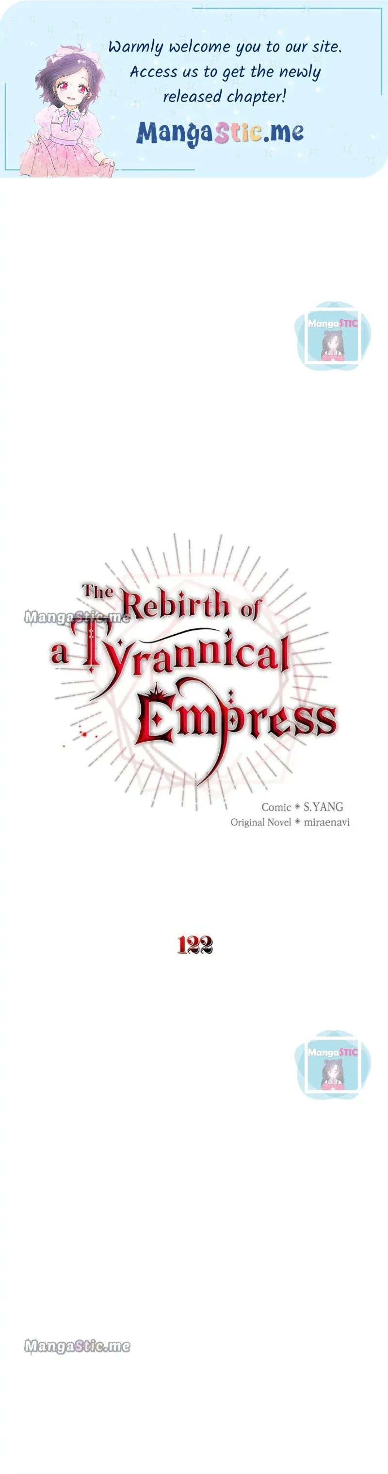 The Rebirth of a Tyrannical Empress Chapter 122 page 1