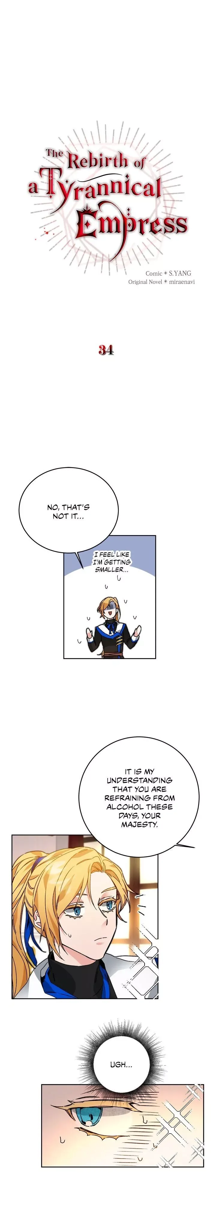The Rebirth of a Tyrannical Empress Chapter 34 page 7