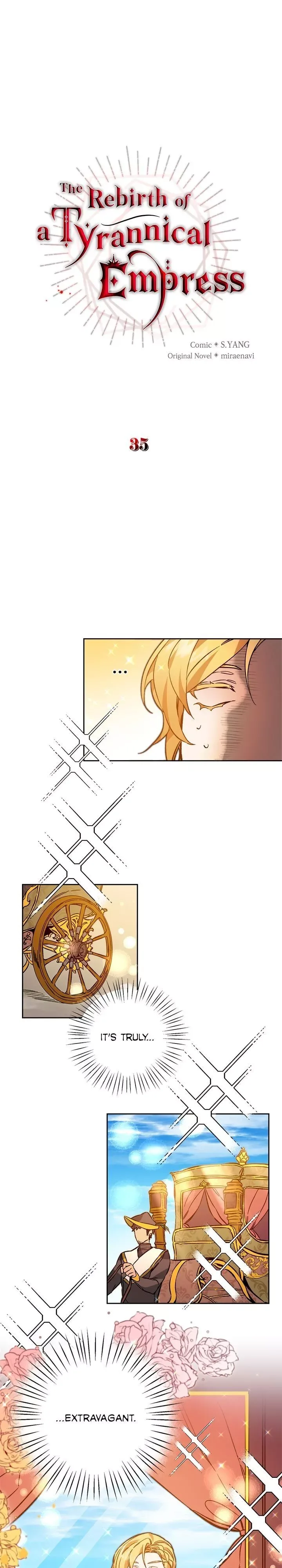 The Rebirth of a Tyrannical Empress Chapter 35 page 6