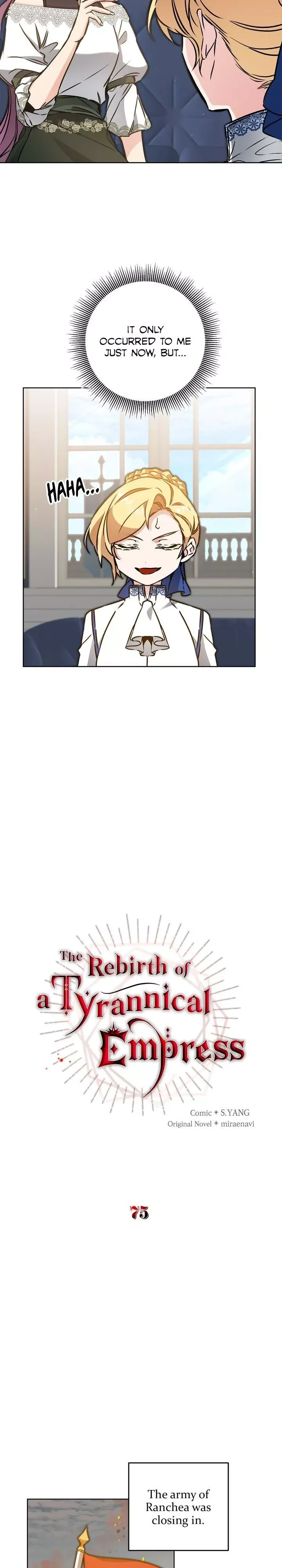 The Rebirth of a Tyrannical Empress Chapter 75 page 15