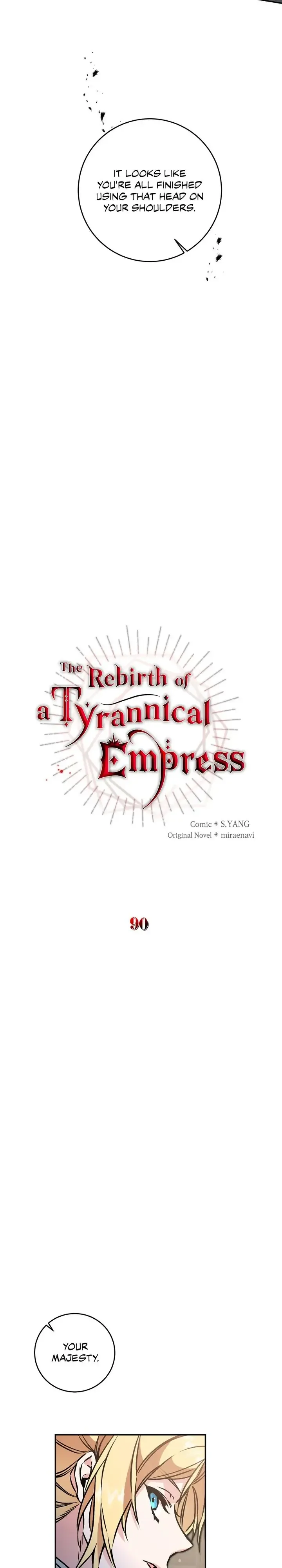 The Rebirth of a Tyrannical Empress Chapter 90 page 6