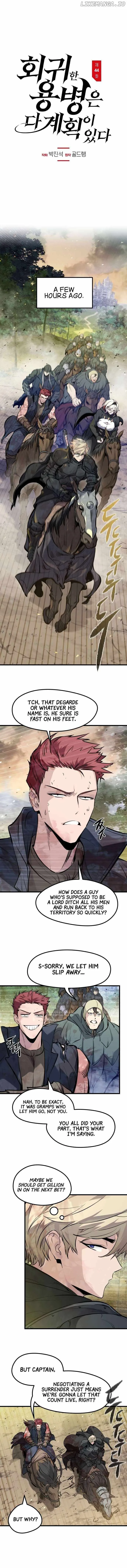 The Regressed Mercenary's Machinations Chapter 44 page 1