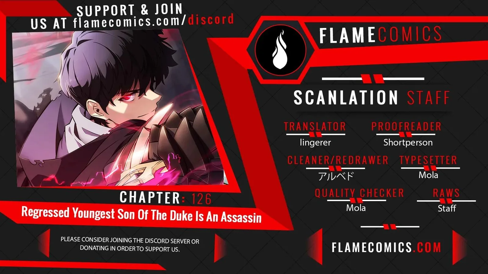 The Regressed Son of a Duke is an Assassin Chapter 126 page 1
