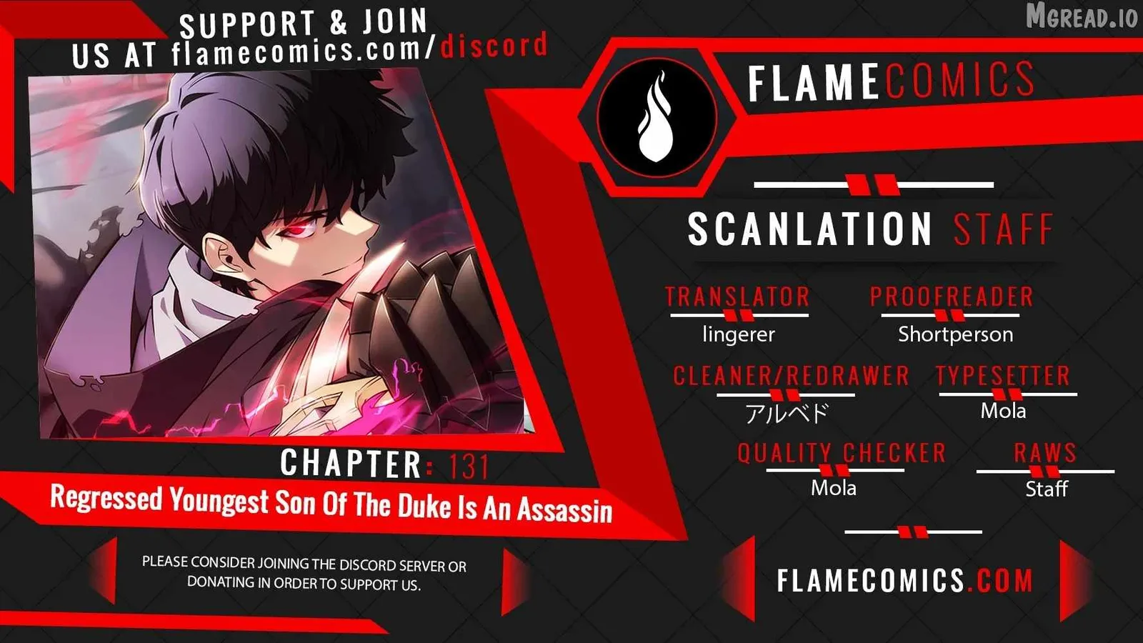 The Regressed Son of a Duke is an Assassin Chapter 131 page 1