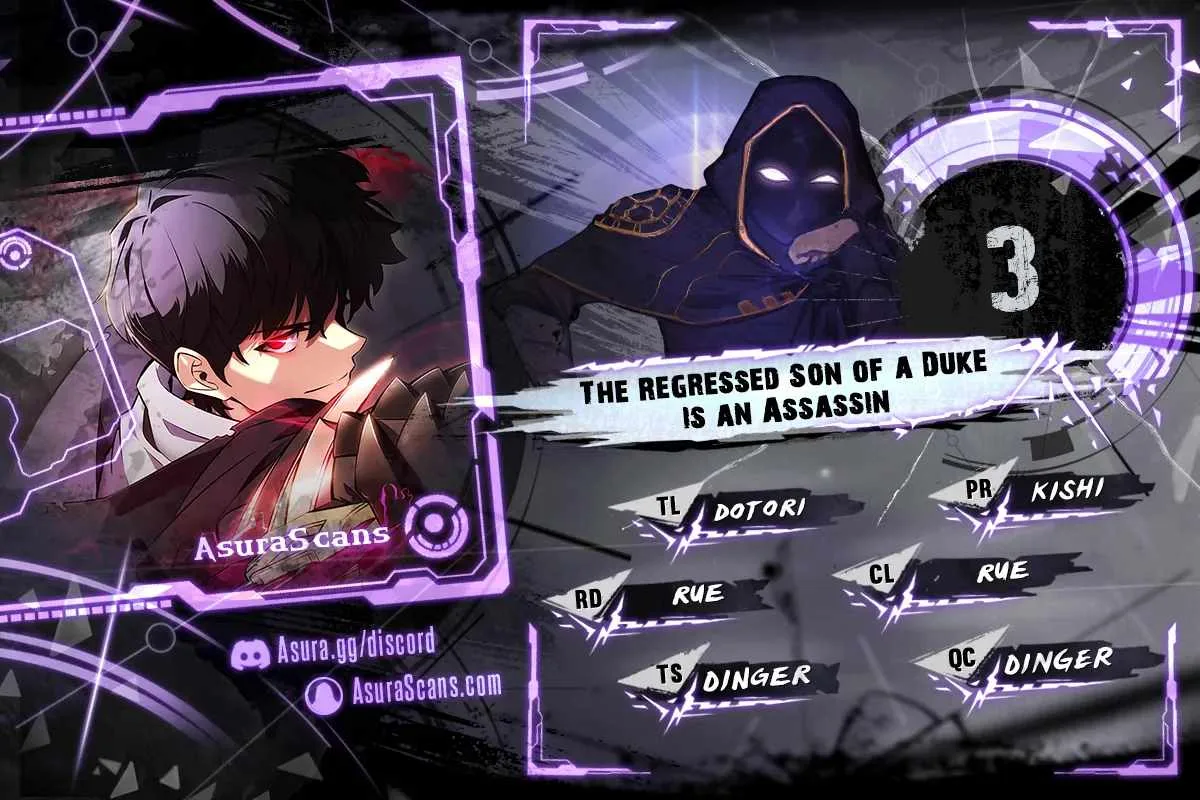 The Regressed Son of a Duke is an Assassin Chapter 3 page 1