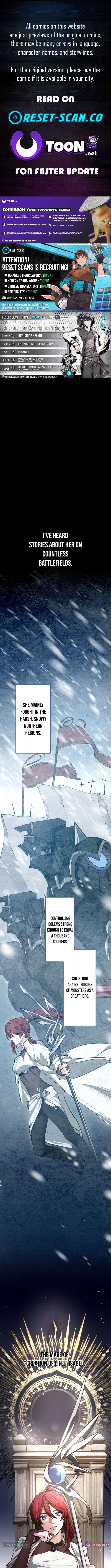 The Regressed Sword Saint’s Magic Theory Chapter 4 page 1