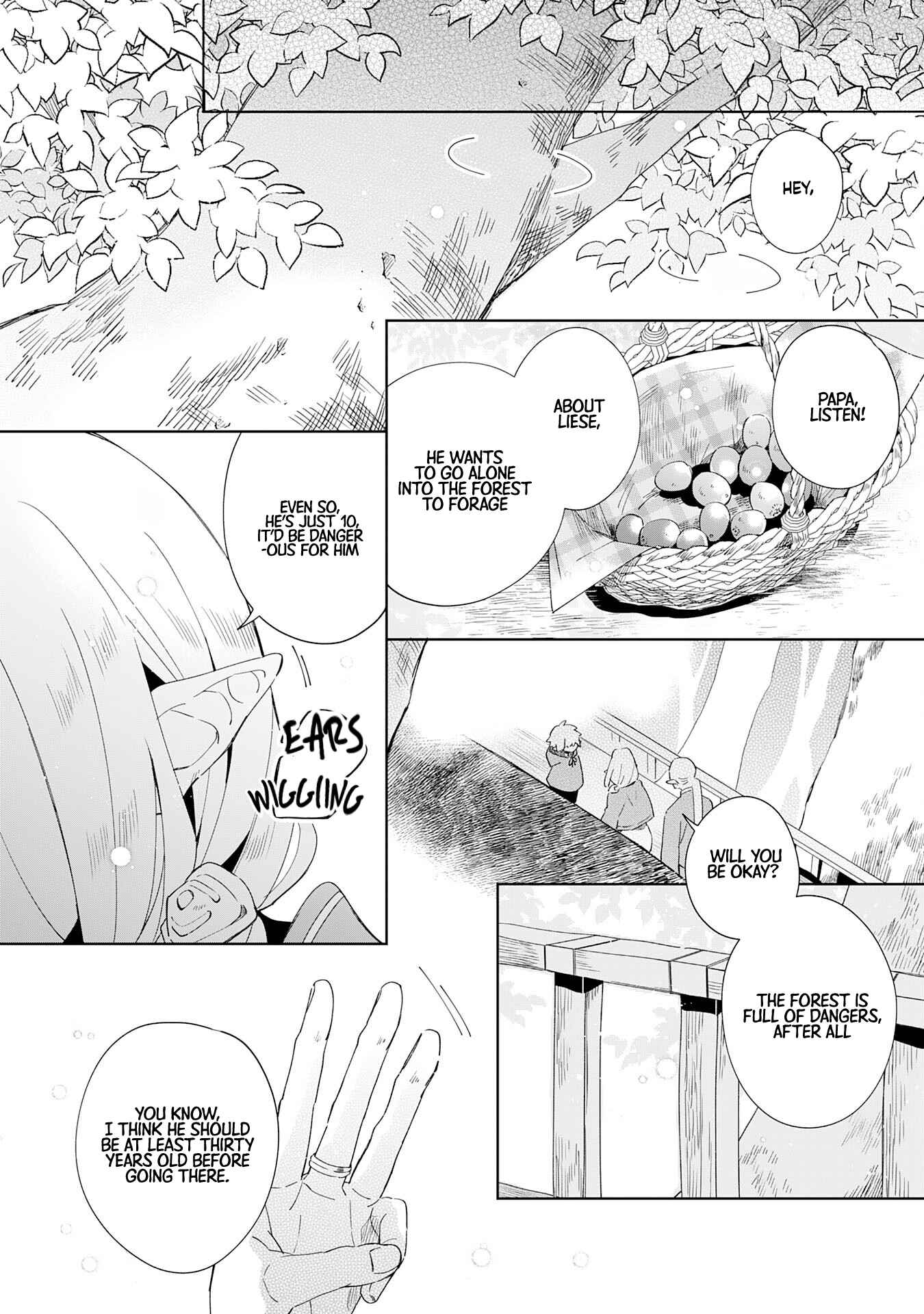 The Reincarnated Elf Left on a Journey to Master His Magic and With His Extra Lifespan Became a Living Legend Chapter 1 page 7
