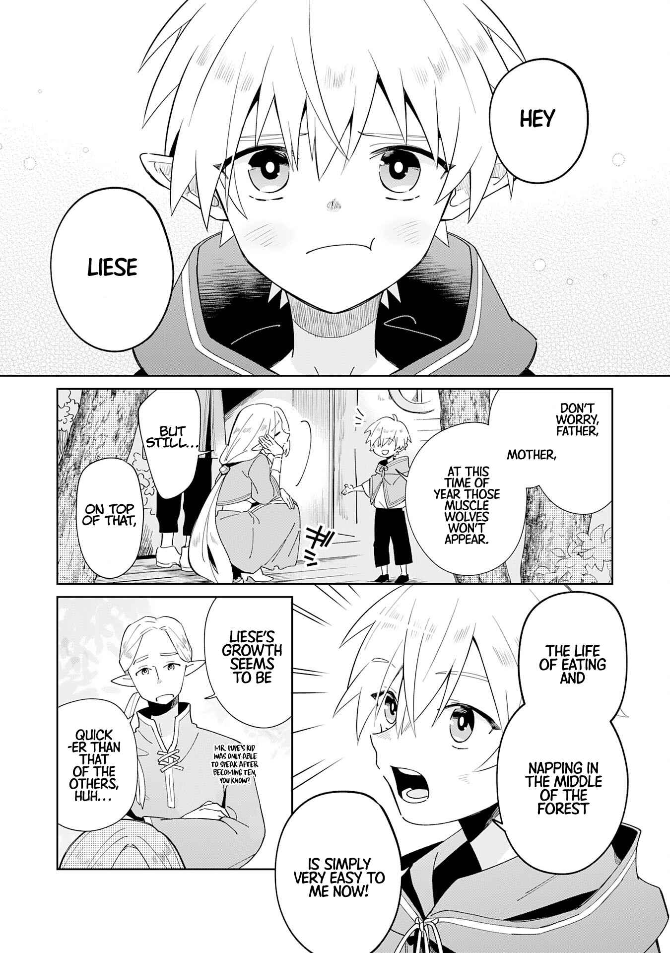 The Reincarnated Elf Left on a Journey to Master His Magic and With His Extra Lifespan Became a Living Legend Chapter 1 page 8