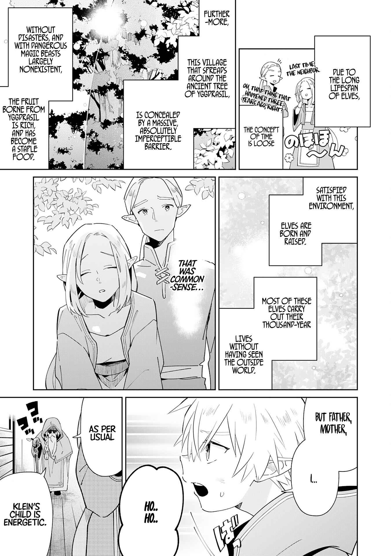 The Reincarnated Elf Left on a Journey to Master His Magic and With His Extra Lifespan Became a Living Legend Chapter 1 page 10